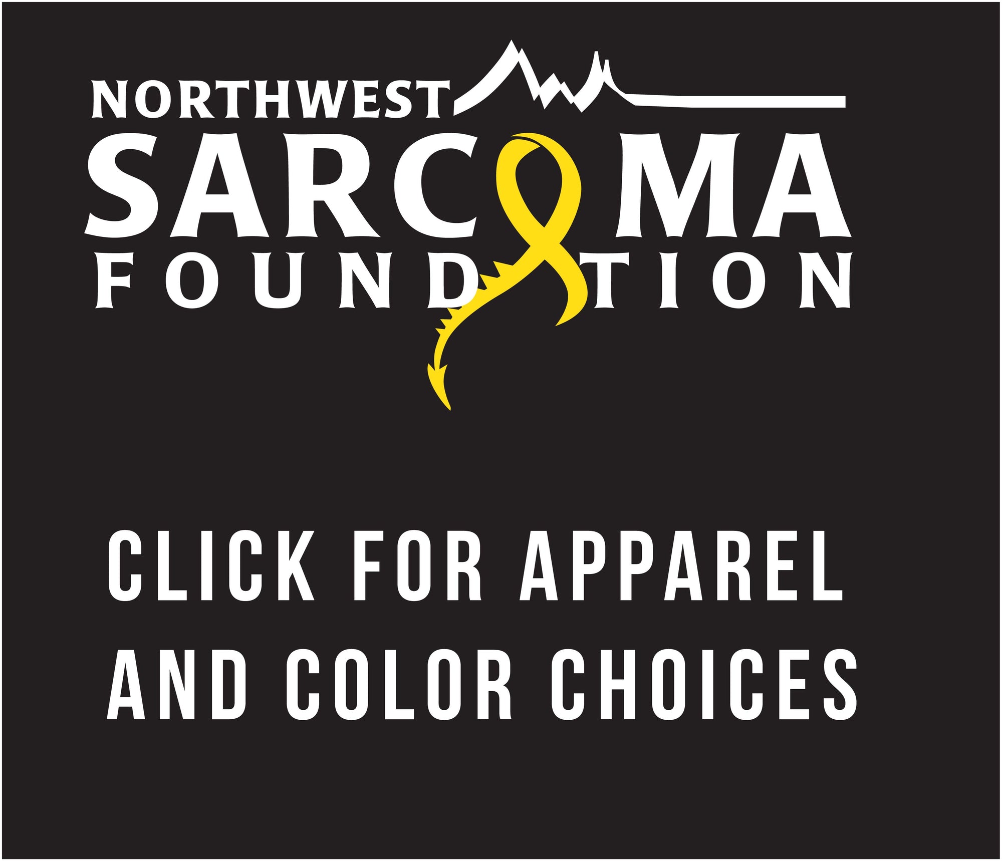 ADULT-NW Sarcoma Foundation Left Chest Logo with Dragon Tail