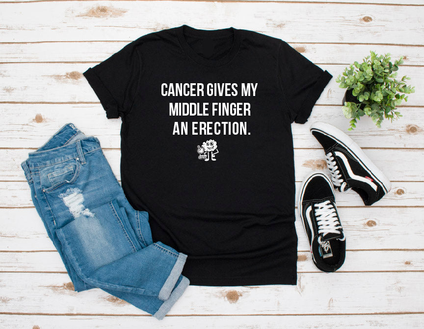 Cancer Gives My Middle Finger an Erection
