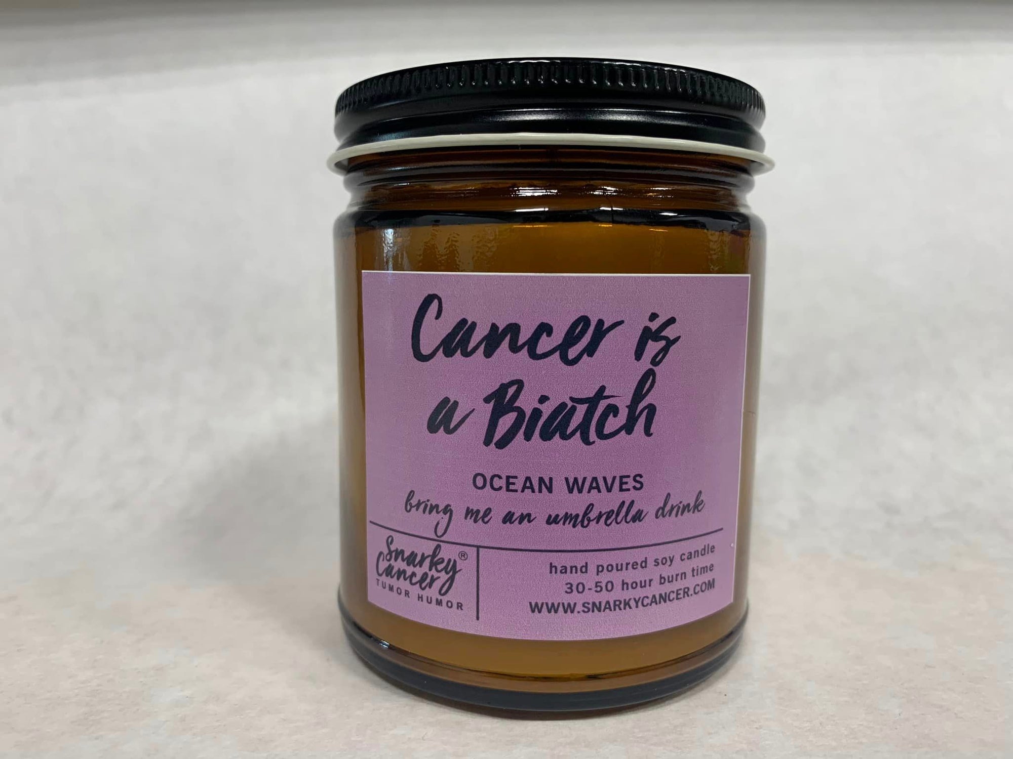 Cancer is a Biatch Soy Candle