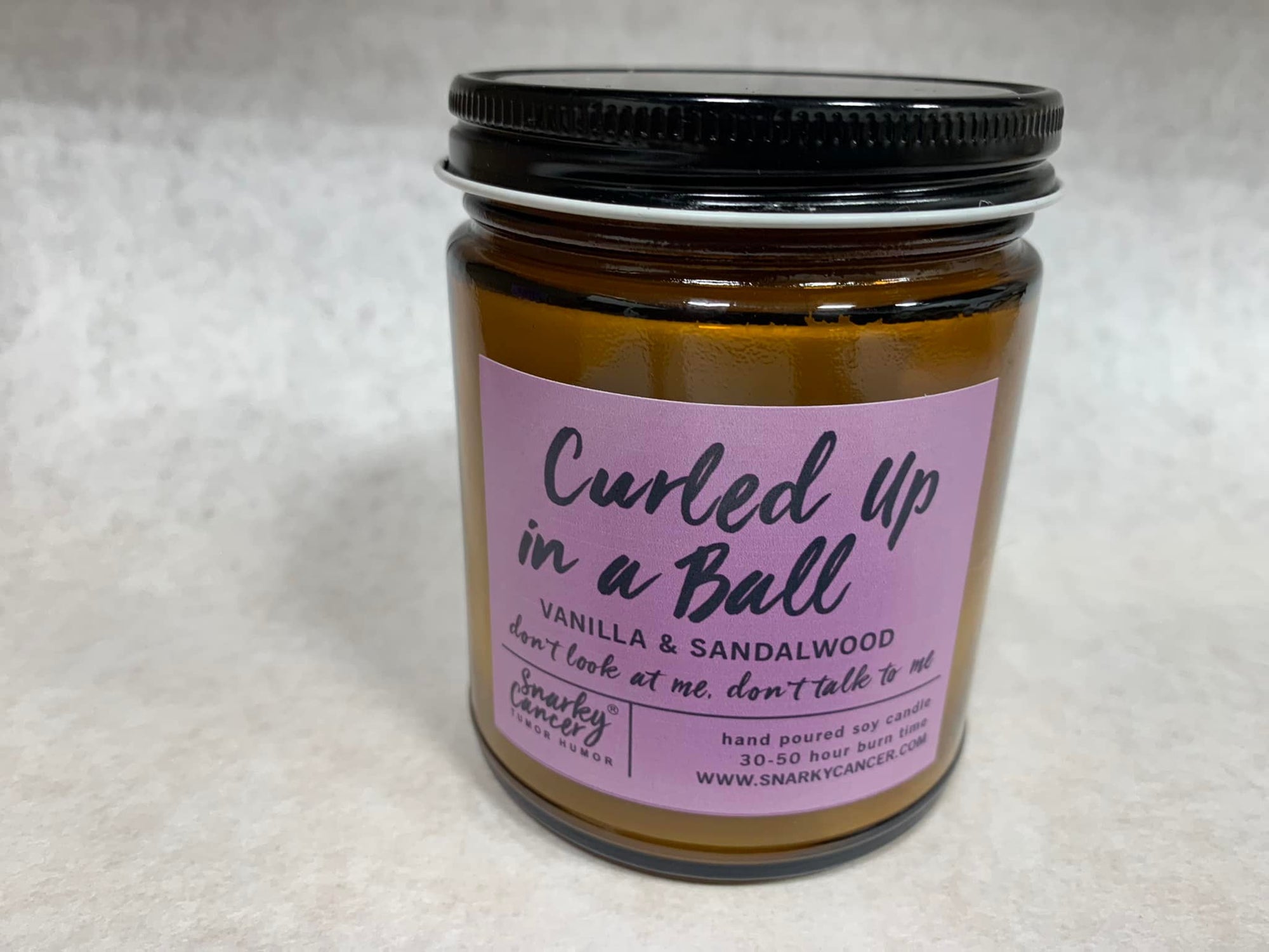 Curled Up in Ball Soy Candle