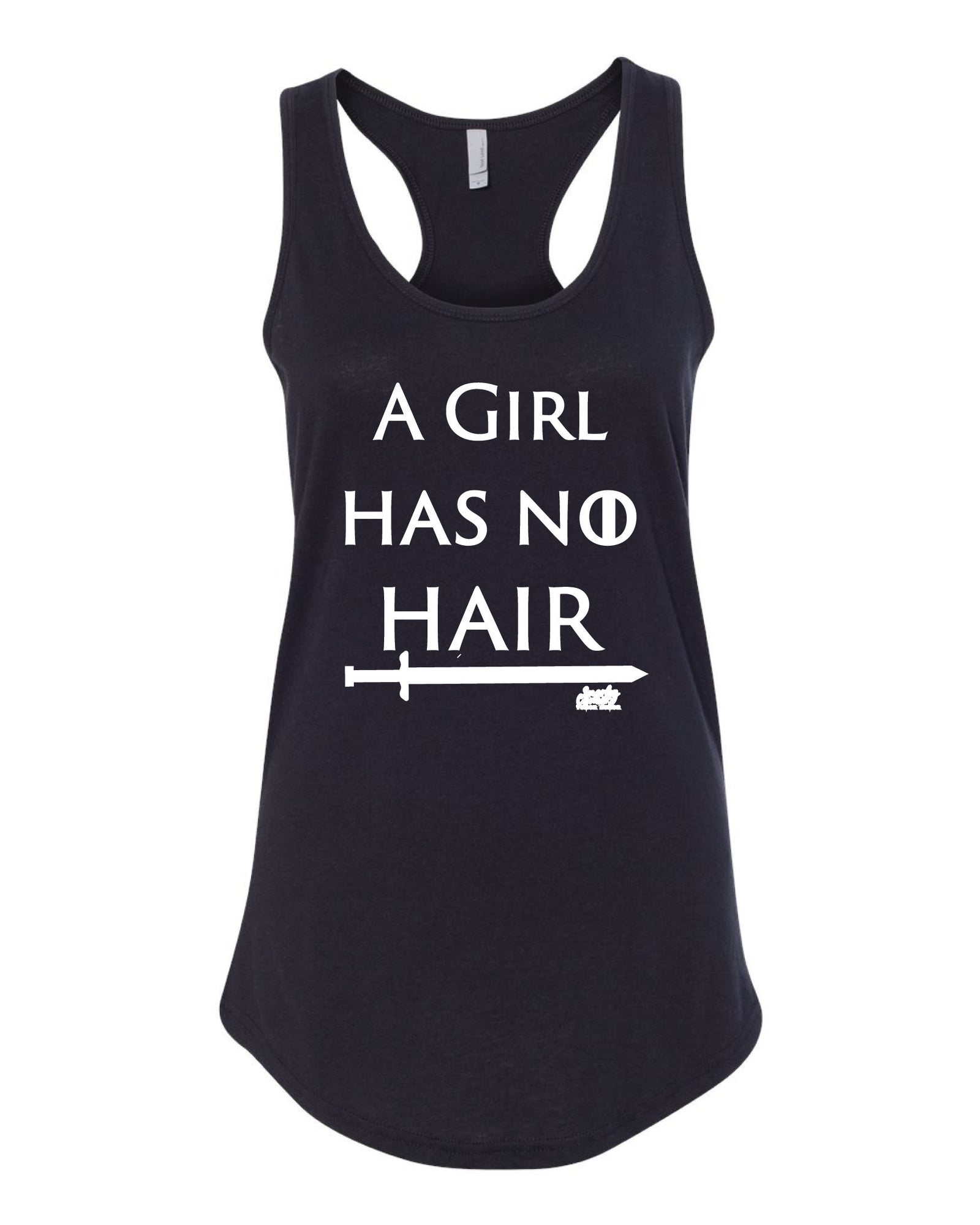 A Girl Has No Hair--Click for all Shirt Styles