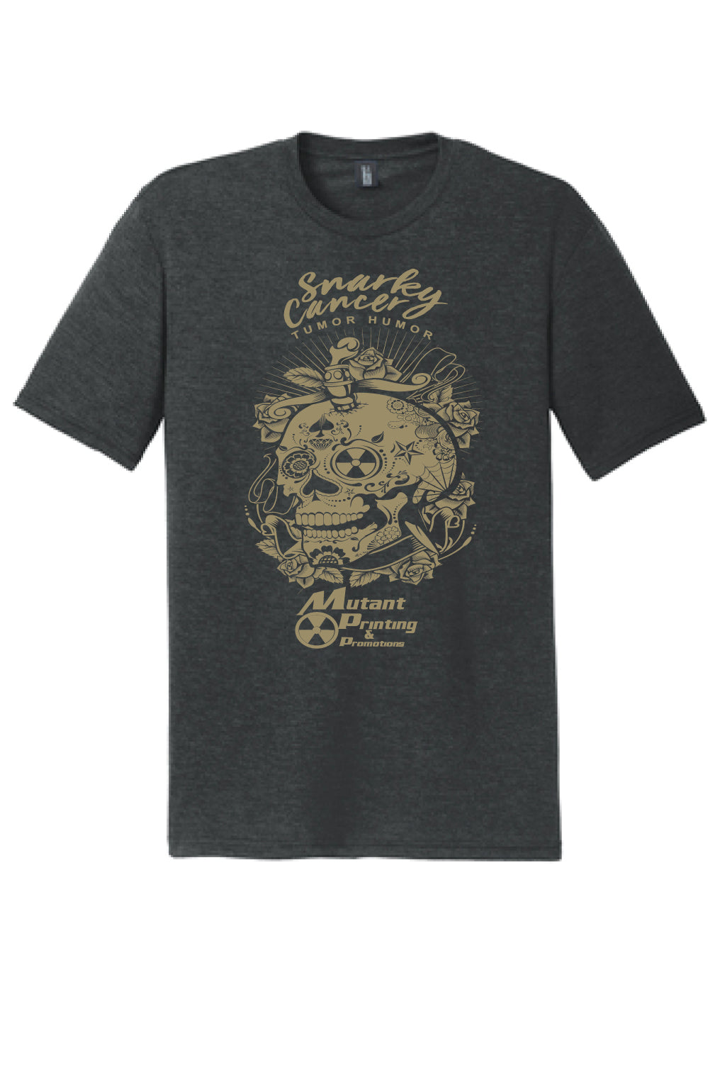 Metallic Snarky Skull