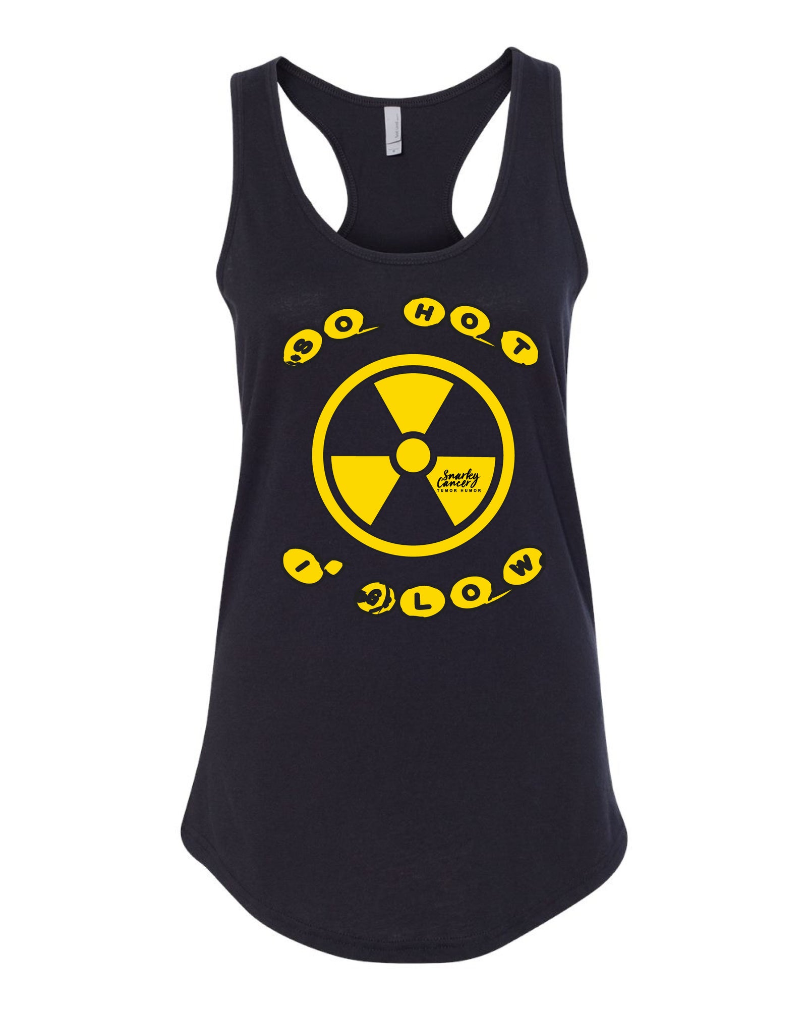 So Hot I Glow Racerback Tank