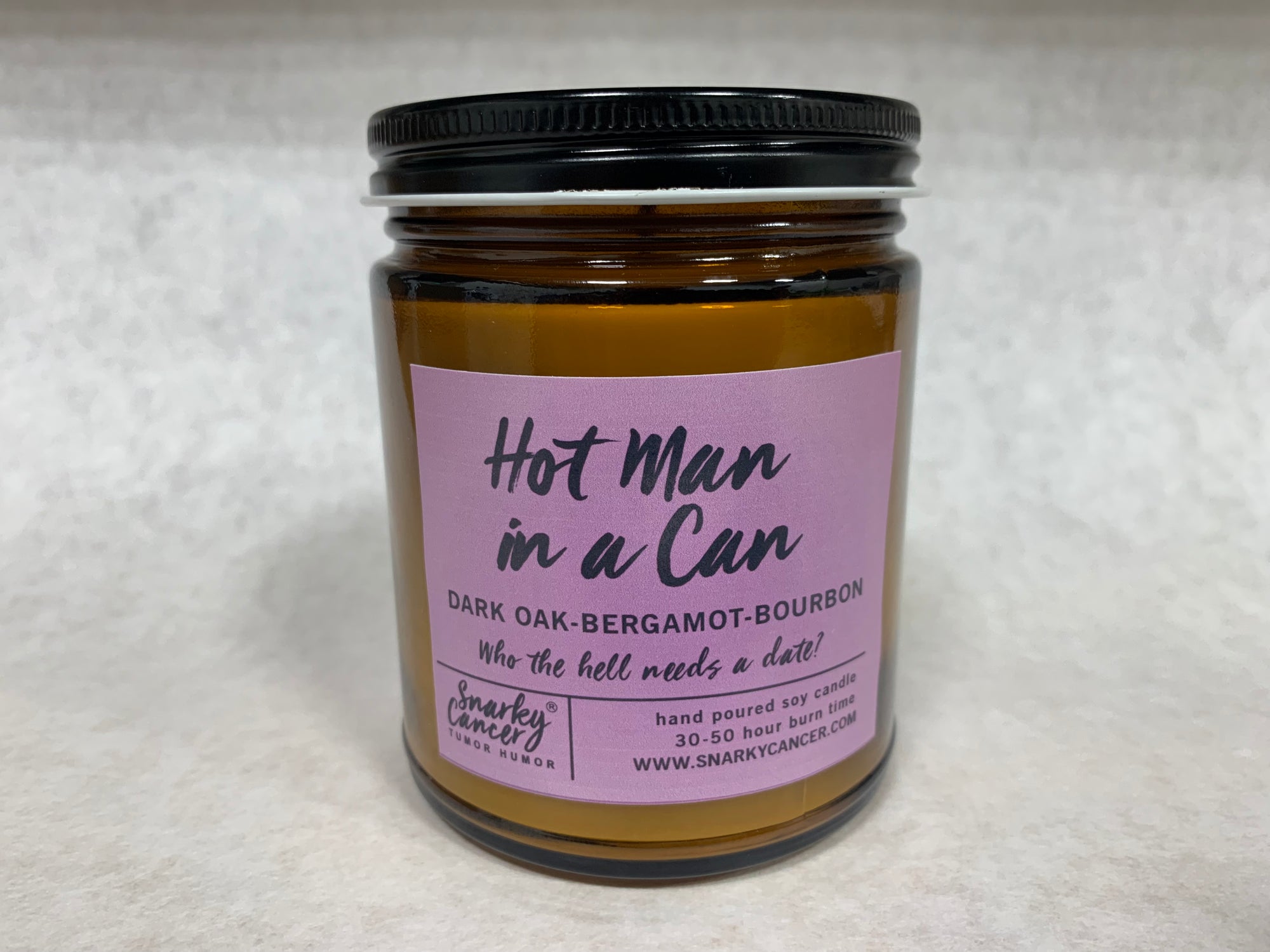 Hot Man in a Can Soy Candle