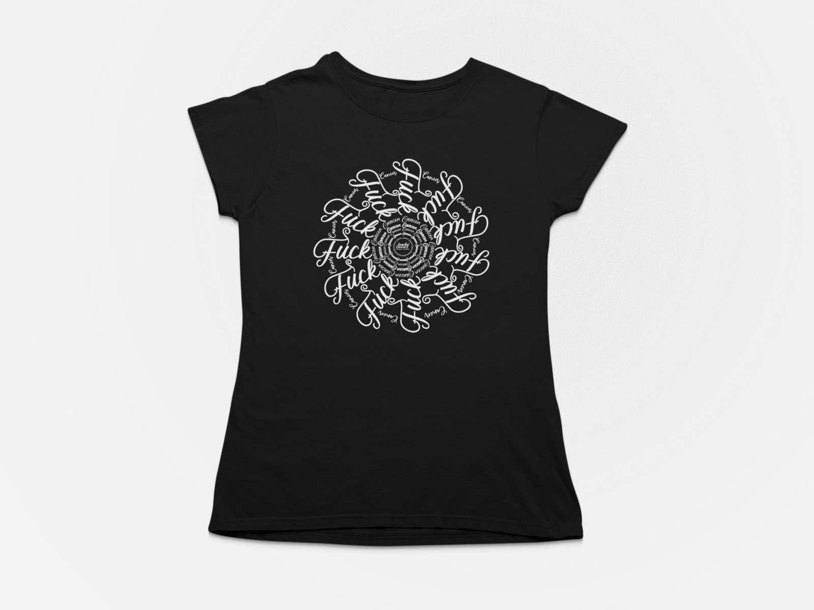 Snarky Snowflake Design--F Cancer